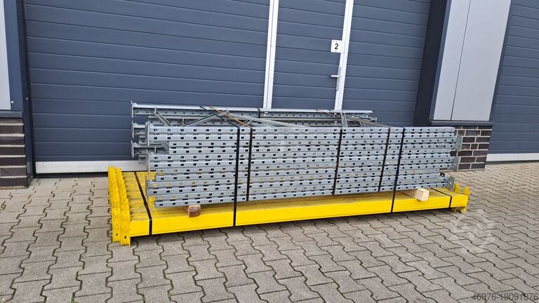 Hochregallager Palettenregalanlage Redirack / Regallänge: 14,05 lfm. / St.:2.300x1.100mm / Tr.: 2.710 mm