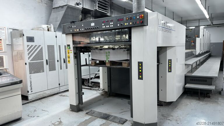 VELLENOFFSETDRUKMACHINE Komori Lithrone LS 540 LX (H)