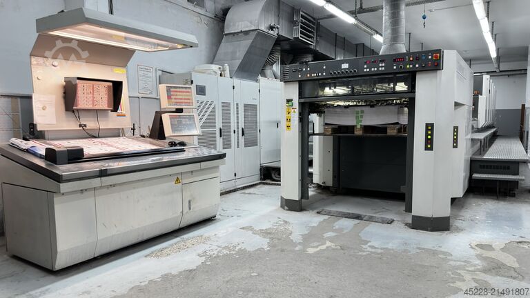 VELLENOFFSETDRUKMACHINE Komori Lithrone LS 540 LX (H)