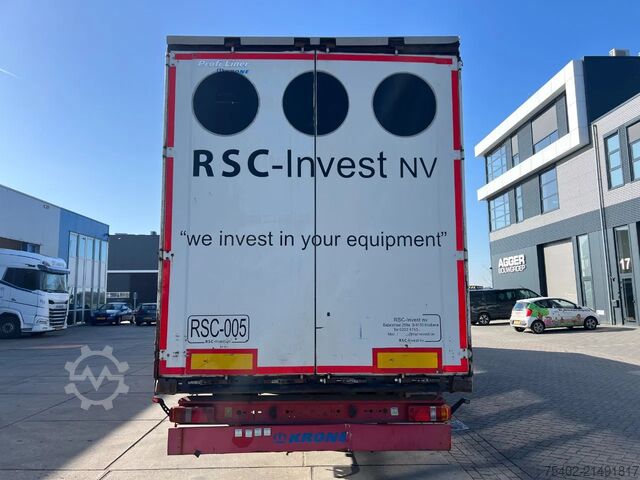 Lonas deslizantes Krone SD 27 / Tautliner / 1x Lift Axle / Disc Brakes