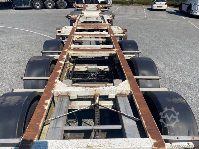 Konteyner taşımacılığı Fruehauf 3 Axles 1x45ft, 1x30ft, 1x40ft, 2x20ft  extanda...