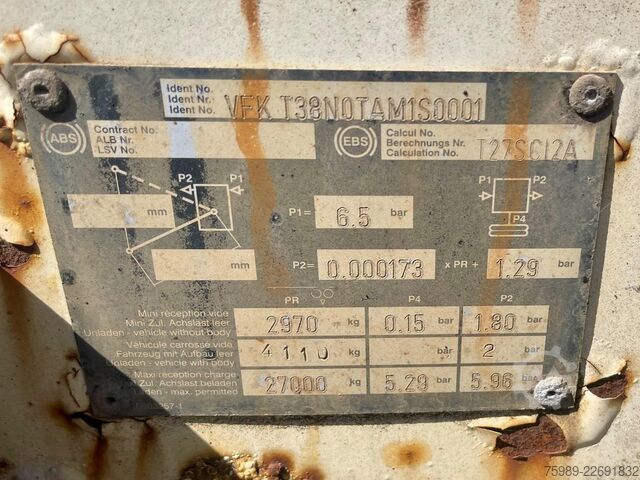 Konteyner taşımacılığı Fruehauf 3 Axles 1x45ft, 1x30ft, 1x40ft, 2x20ft  extanda...