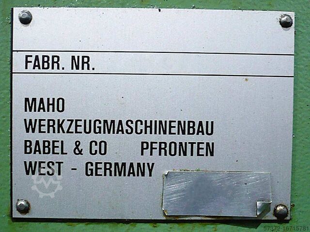 Fresadora de ferramentas CNC Deckel Maho MH 1000 C