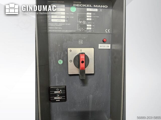 CNC glodalicama DMG DECKEL MAHO DMU 50 eco