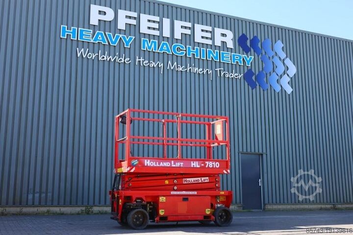 Schaarlift Holland Lift Ecostar HL-7810 Electric, 10m Working Height, 450k