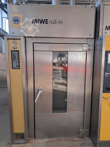 Rotérende bagerovn med vogn Miwe ROLL IN 60x80