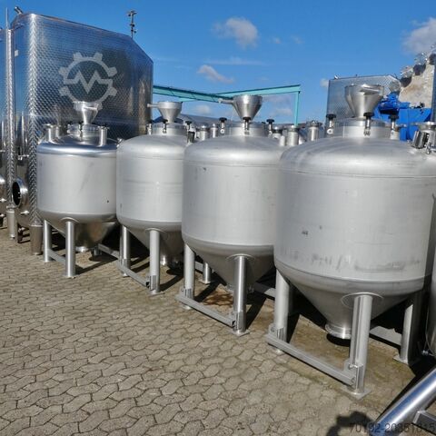 1235 Liter Druckbehälter aus V2A Waldner 7925