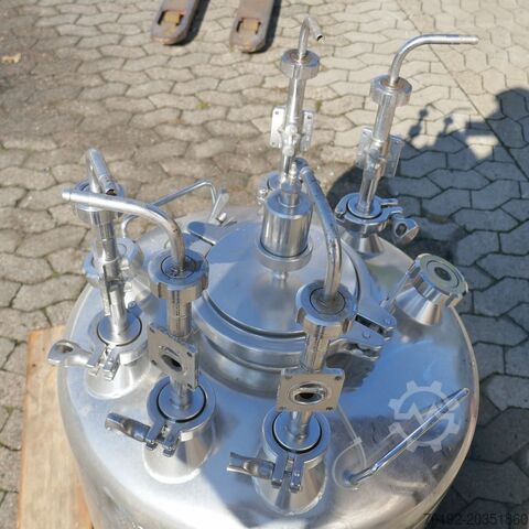 130 liters tryktank fremstillet af V4A Eckhardt + Hedderich 6311