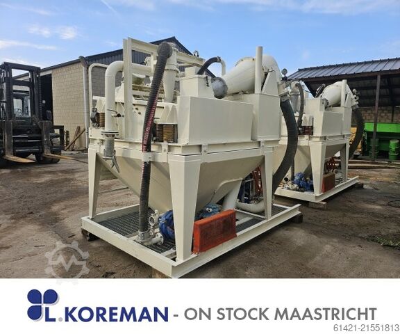 Avvattningsenhet SOTRES SOTRES Type: d 120/20 consisting of: * Dewatering Unit SOTRES