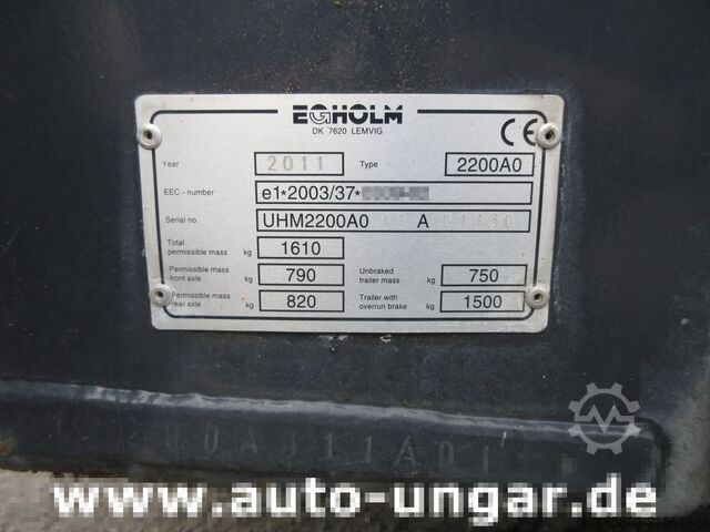 Offentligt nyttofordon Egholm City Ranger 2200T MODULOflex Ersatzteile