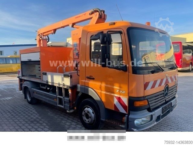 Autocamion cu platformă de lucru MERCEDES-BENZ ATEGO 712 Palfinger DA 21 Steiger Hubsteiger