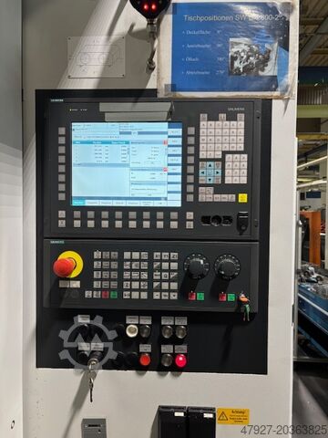 Horizontální obráběcí centrum SW Schwäbische Werkzeugmaschinen GmbH BA 600   2-CNC, 2-spindlig