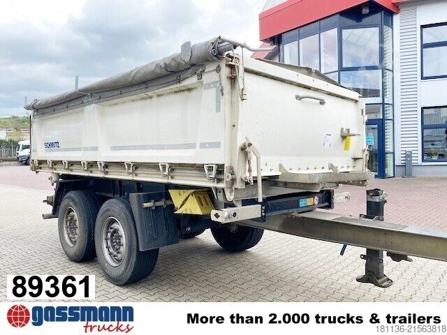 Three-way tipper trailer Schmitz ZKI 18-4.9 Stahlbordwände, ca. 10,3m³
