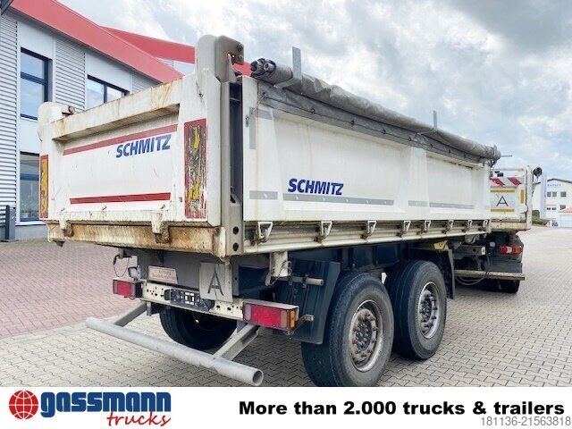 Three-way tipper trailer Schmitz ZKI 18-4.9 Stahlbordwände, ca. 10,3m³