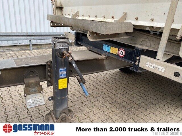 Three-way tipper trailer Schmitz ZKI 18-4.9 Stahlbordwände, ca. 10,3m³