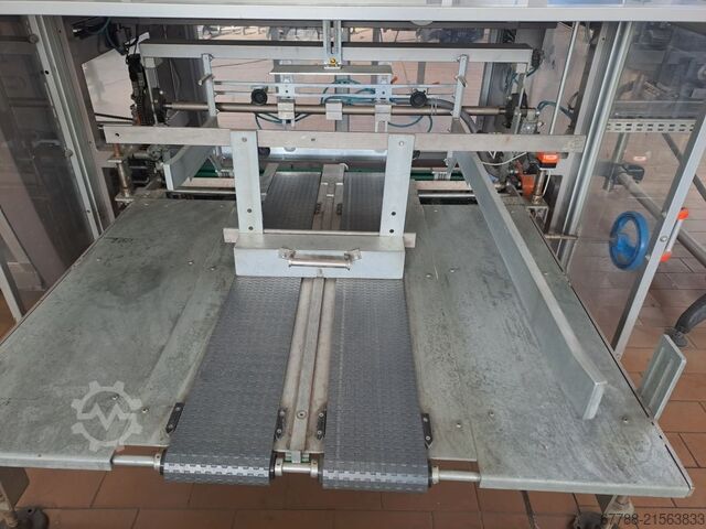 Μηχανή συσκευασίας χαρτοκιβωτίων για φιάλες, κουτιά, χαρτοκιβώτια PRASMATIC (by Robopac) TC 300 W | wrap-around |30 pack/min