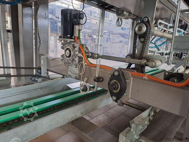 Μηχανή συσκευασίας χαρτοκιβωτίων για φιάλες, κουτιά, χαρτοκιβώτια PRASMATIC (by Robopac) TC 300 W | wrap-around |30 pack/min