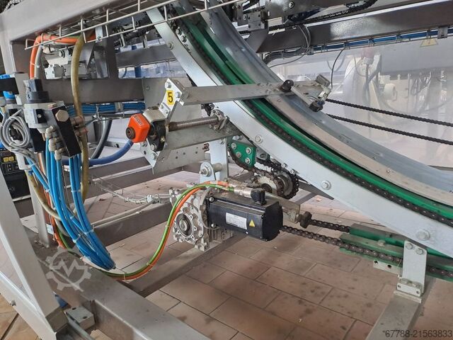 Μηχανή συσκευασίας χαρτοκιβωτίων για φιάλες, κουτιά, χαρτοκιβώτια PRASMATIC (by Robopac) TC 300 W | wrap-around |30 pack/min