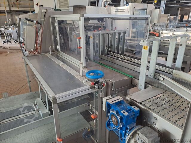 Μηχανή συσκευασίας χαρτοκιβωτίων για φιάλες, κουτιά, χαρτοκιβώτια PRASMATIC (by Robopac) TC 300 W | wrap-around |30 pack/min