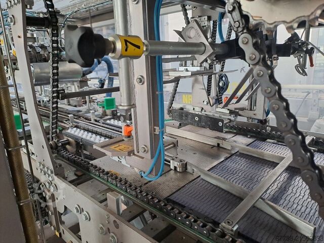 Μηχανή συσκευασίας χαρτοκιβωτίων για φιάλες, κουτιά, χαρτοκιβώτια PRASMATIC (by Robopac) TC 300 W | wrap-around |30 pack/min