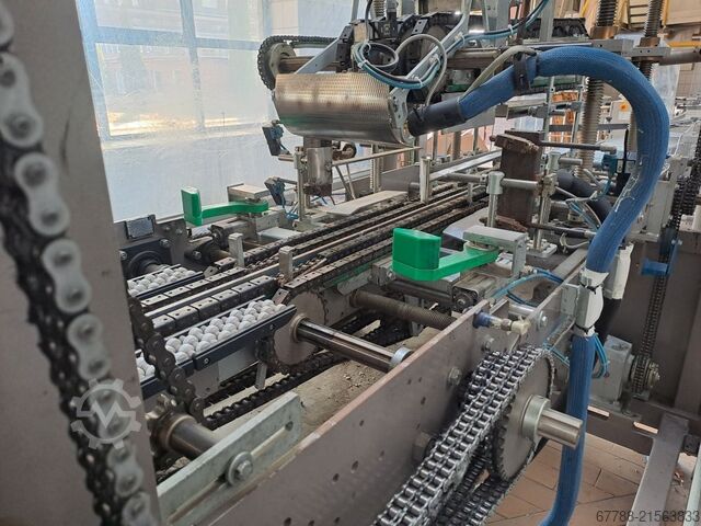 Μηχανή συσκευασίας χαρτοκιβωτίων για φιάλες, κουτιά, χαρτοκιβώτια PRASMATIC (by Robopac) TC 300 W | wrap-around |30 pack/min