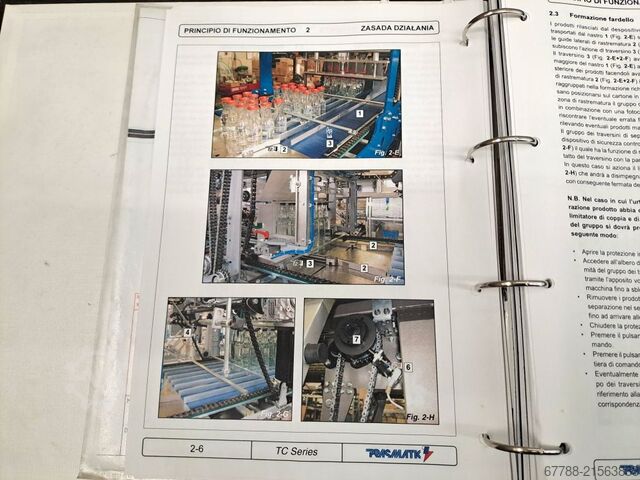 Μηχανή συσκευασίας χαρτοκιβωτίων για φιάλες, κουτιά, χαρτοκιβώτια PRASMATIC (by Robopac) TC 300 W | wrap-around |30 pack/min