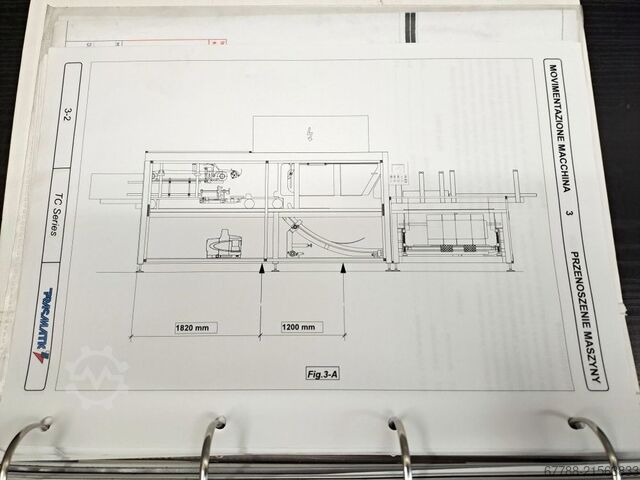 Μηχανή συσκευασίας χαρτοκιβωτίων για φιάλες, κουτιά, χαρτοκιβώτια PRASMATIC (by Robopac) TC 300 W | wrap-around |30 pack/min