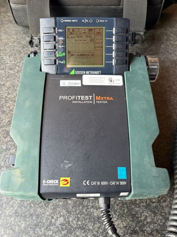 Telepítés teszter Gossen Metrawatt PROFITEST MXTRA CAT III CAT IV Tester instalacji Gossen Metrawatt PROFITEST MXTRA CAT III CAT IV Tester instalacji Gossen Metrawatt PROFITEST MXTRA CAT III CAT IV