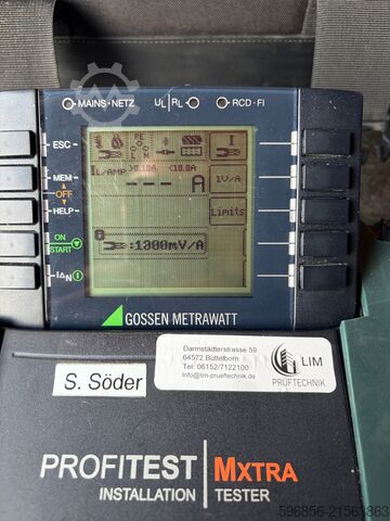 Telepítés teszter Gossen Metrawatt PROFITEST MXTRA CAT III CAT IV Tester instalacji Gossen Metrawatt PROFITEST MXTRA CAT III CAT IV Tester instalacji Gossen Metrawatt PROFITEST MXTRA CAT III CAT IV
