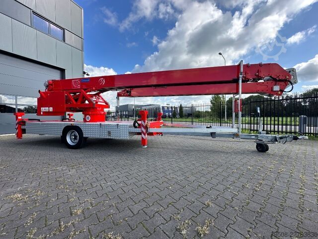 Alle terrein kraan Klaas K23/33 TSR City with passenger basket,1.230 hours!