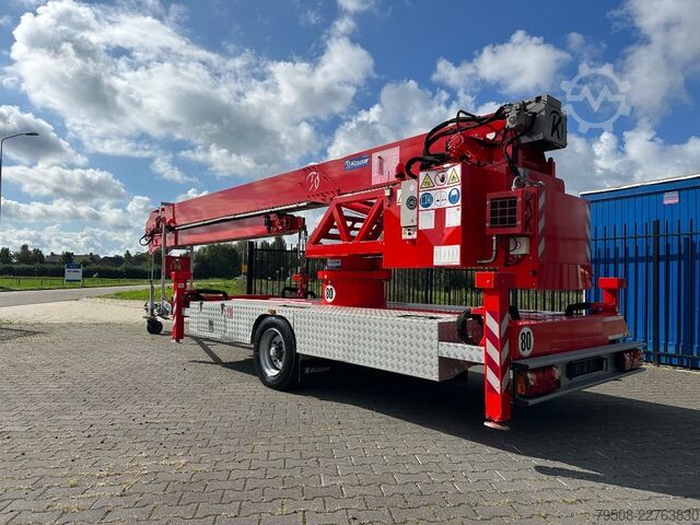 Alle terrein kraan Klaas K23/33 TSR City with passenger basket,1.230 hours!