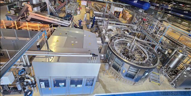 SIDEL SBO 20 Universal Combi soffiatore, riempitrice, tappatrice, combiblock (2005) SIDEL Blasmaschine, Füller, Verschließer, Combiblock