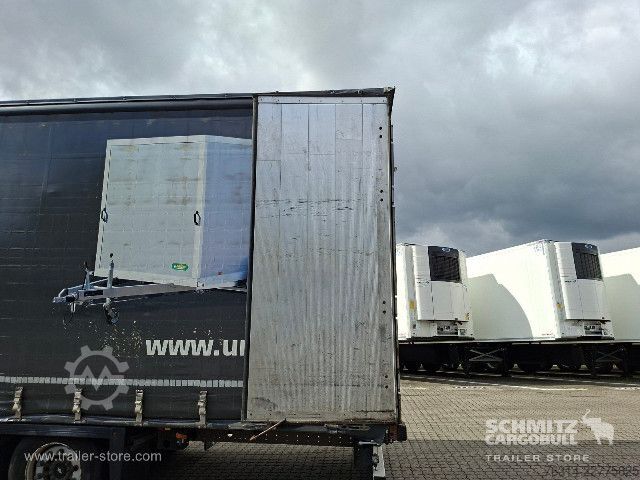 Open oplegger met zeil Schmitz Cargobull Curtainsider Mega Getränke