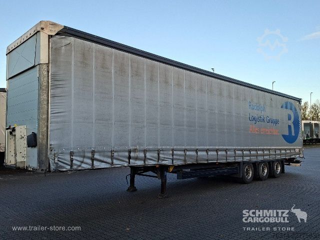 Open oplegger met zeil Schmitz Cargobull Curtainsider Mega Getränke