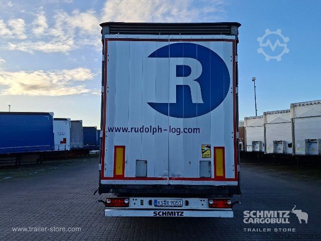 Open oplegger met zeil Schmitz Cargobull Curtainsider Mega Getränke