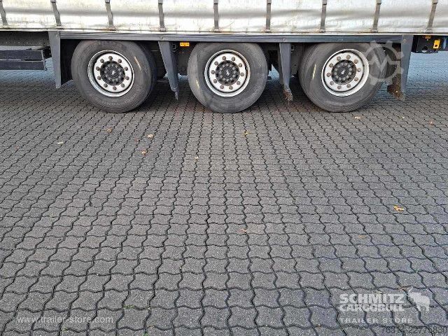 Open oplegger met zeil Schmitz Cargobull Curtainsider Mega Getränke