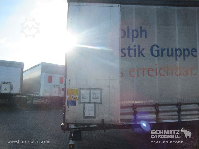 Open oplegger met zeil Schmitz Cargobull Curtainsider Mega Getränke