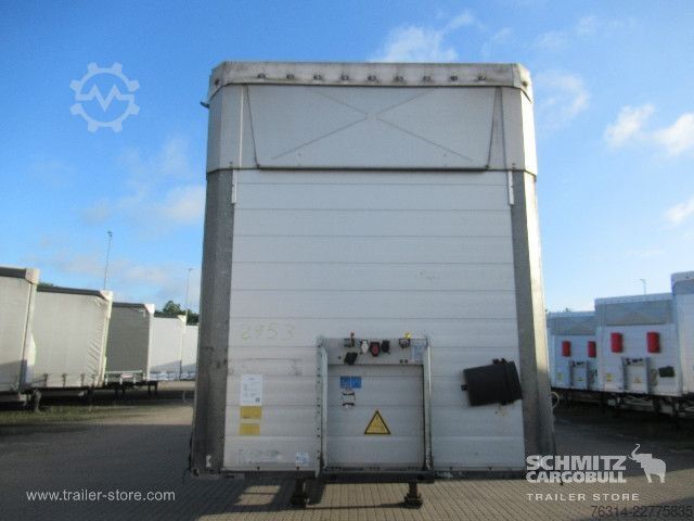 Open oplegger met zeil Schmitz Cargobull Curtainsider Mega Getränke