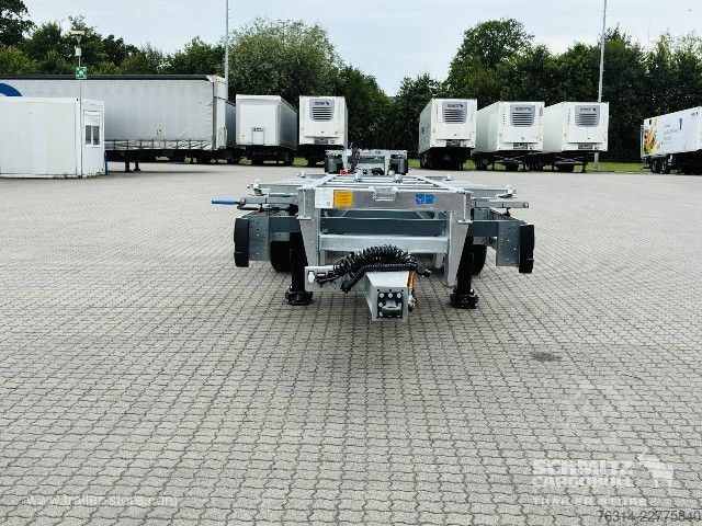 Wissellaadbak-oplegger Schmitz Cargobull Zentralachsanhänger Wechselfahrgestell Maxiausführ