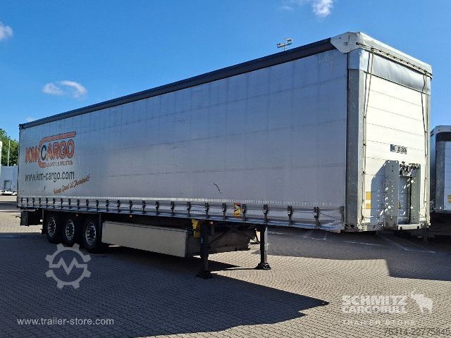 Open oplegger met zeil Schmitz Cargobull Curtainsider Standard Getränke