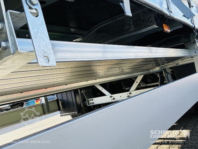 Öppen semitrailer med kapell Schmitz Cargobull Curtainsider Mega Getränke