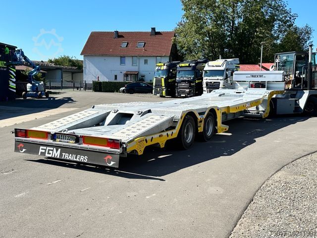 Autószállító félpótkocsi FGM 2-Achs Truck Transporter,E-Hydraulik,MIETEN?