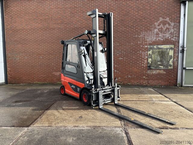 Electric 4-wheel forklift Linde E25-01