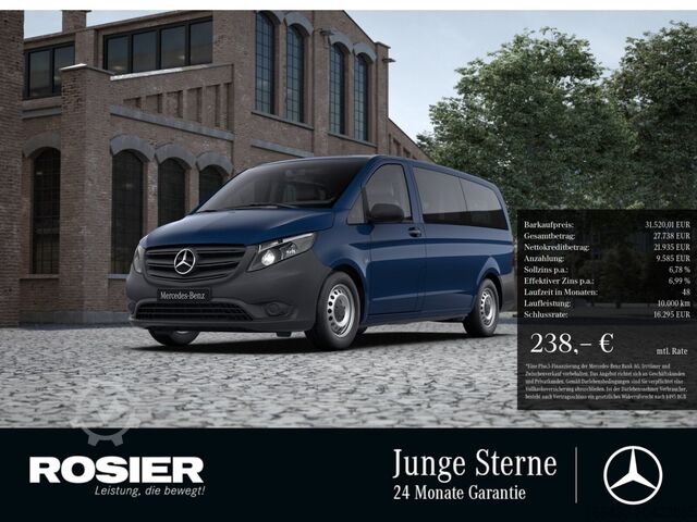 Kastenwagen Mercedes-Benz Vito 114 CDI Mixto Lang AHK DAB Einparkh. Tem