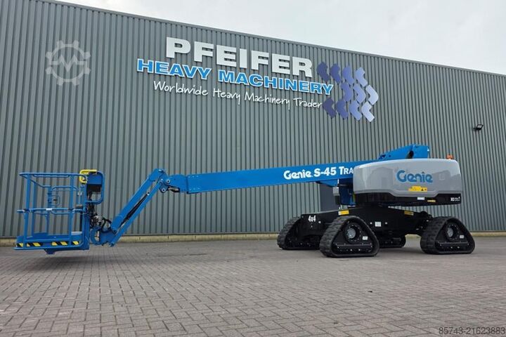 Teleszkópos platform Genie S45XC TRAX Valid inspection, *Guarantee! Diesel, 4
