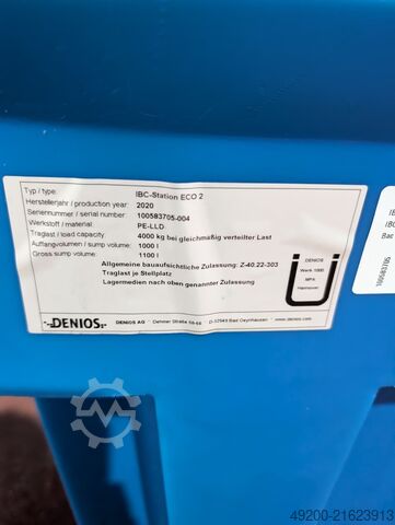 Csepegtető tálca Denios IBC-Station ECO 2