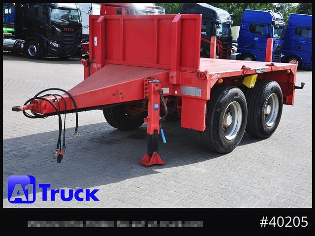 Open trailer GOLDHOFER Ballast Kran Gewichte Goldhofer
