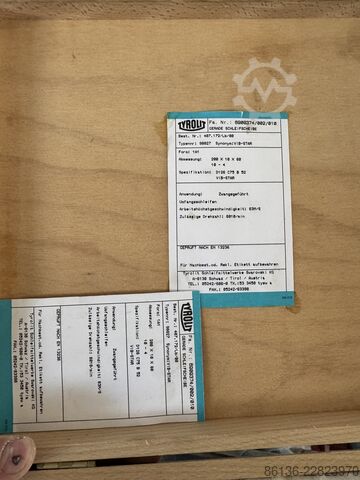 Transportband Schleifscheiben HSS für  Weinig Rondamat Schleifscheiben