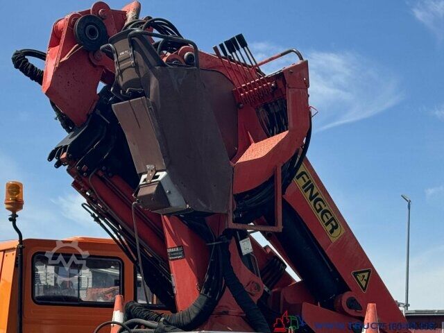 Autolaadkraan Unimog U1700 Kran PK16000 + Jib Höhe 22,50m + Winde