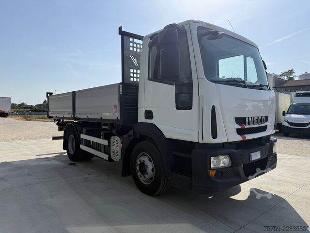 Camión volquete trilateral Iveco Eurocargo 140E18
